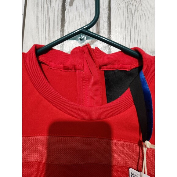 Adidas Activewear Dress Sz 2 Original 83-C Red "Blue Version" Better Scarlet Zip - Picture 11 of 14